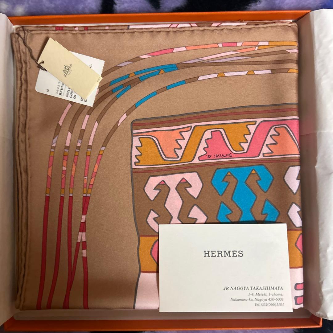 【HERMES エルメス】スカーフ／カレ90 KILM／キリム　新品　未使用