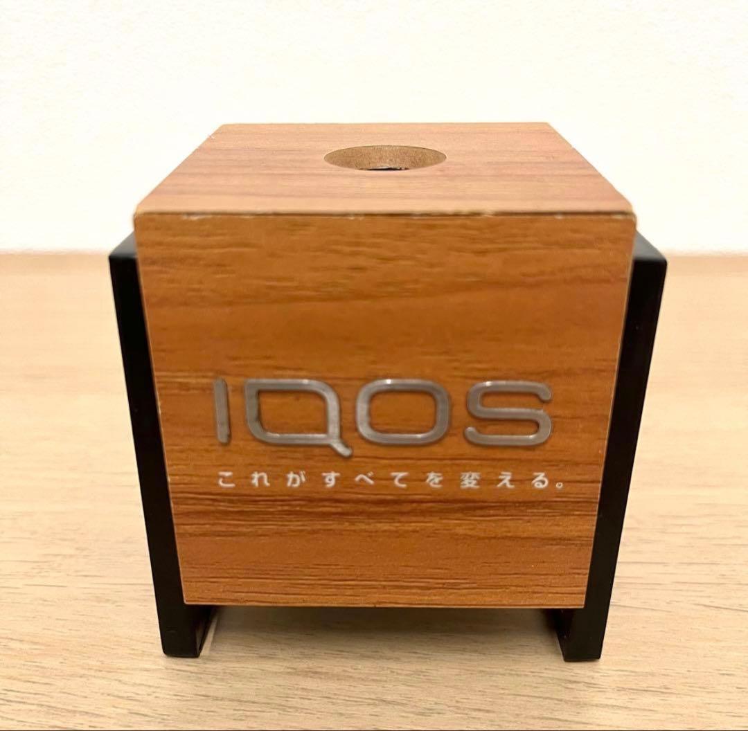 【激レア✨️】IQOS 置き型灰皿 木製 非売品