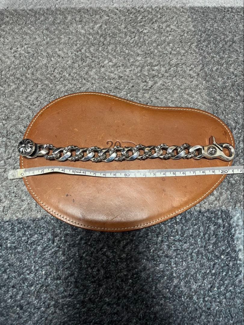 期間限定　クロムハーツファンシーリンククリップシルバーブレスレット 13リンク