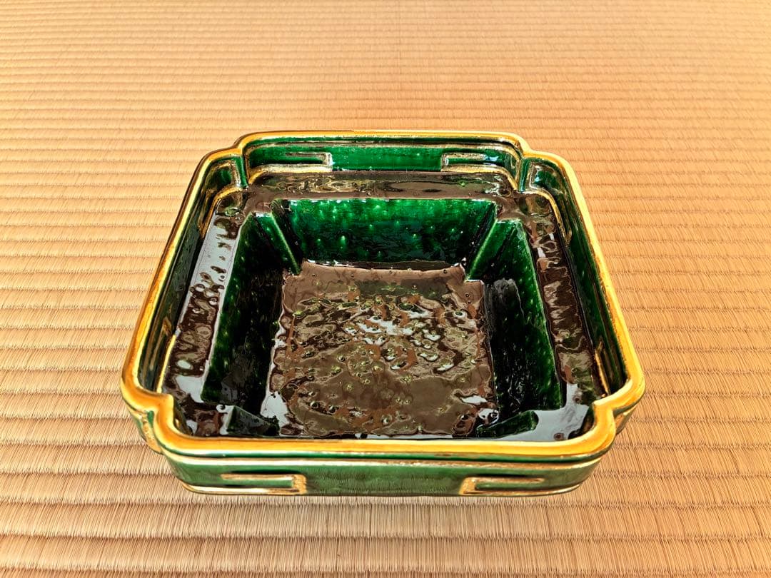 茶道具『甲鉢』『菓子器』 楽焼　吉村楽入 作