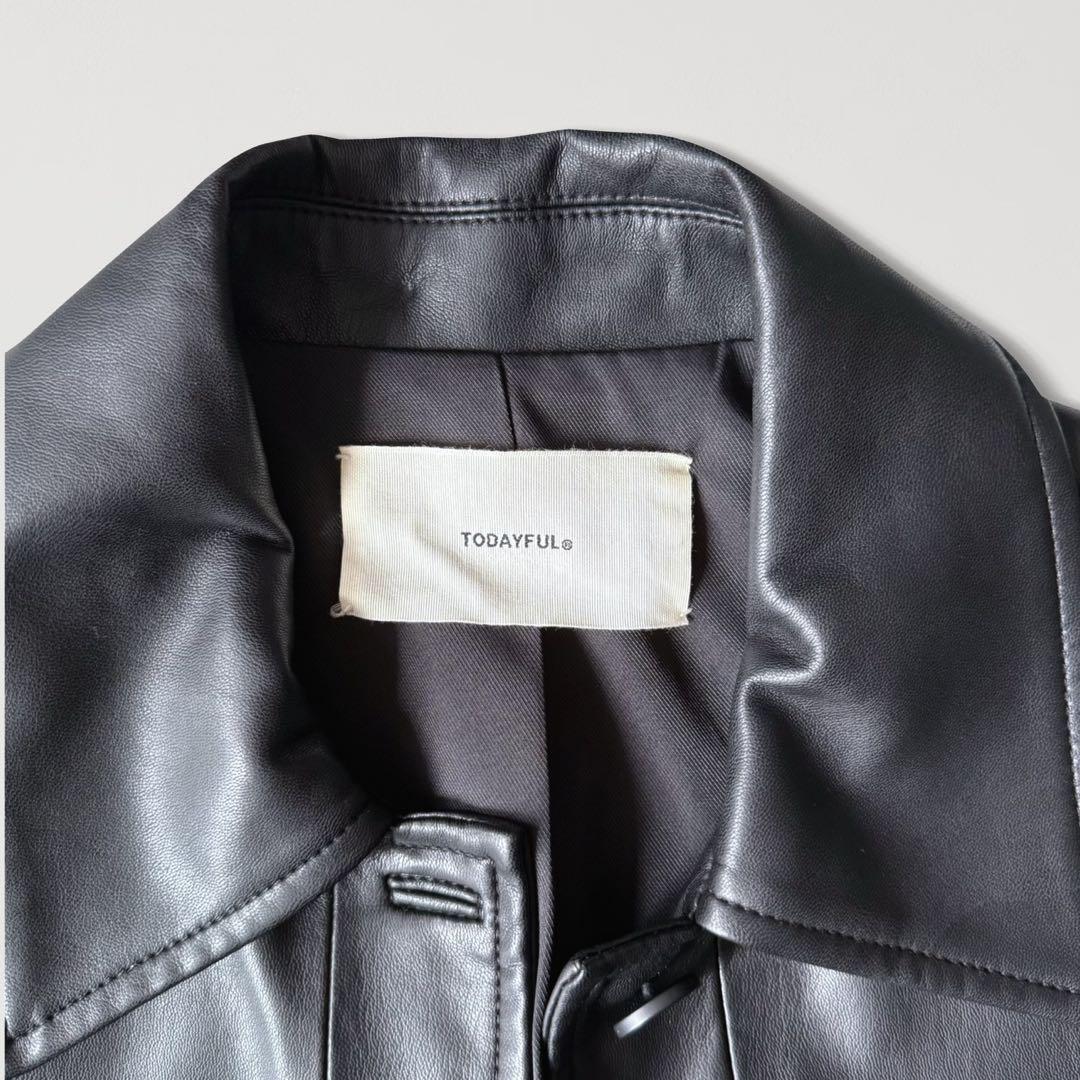 ジャケット・アウター TODAYFUL Ecoleather Soutiencollar Jacket