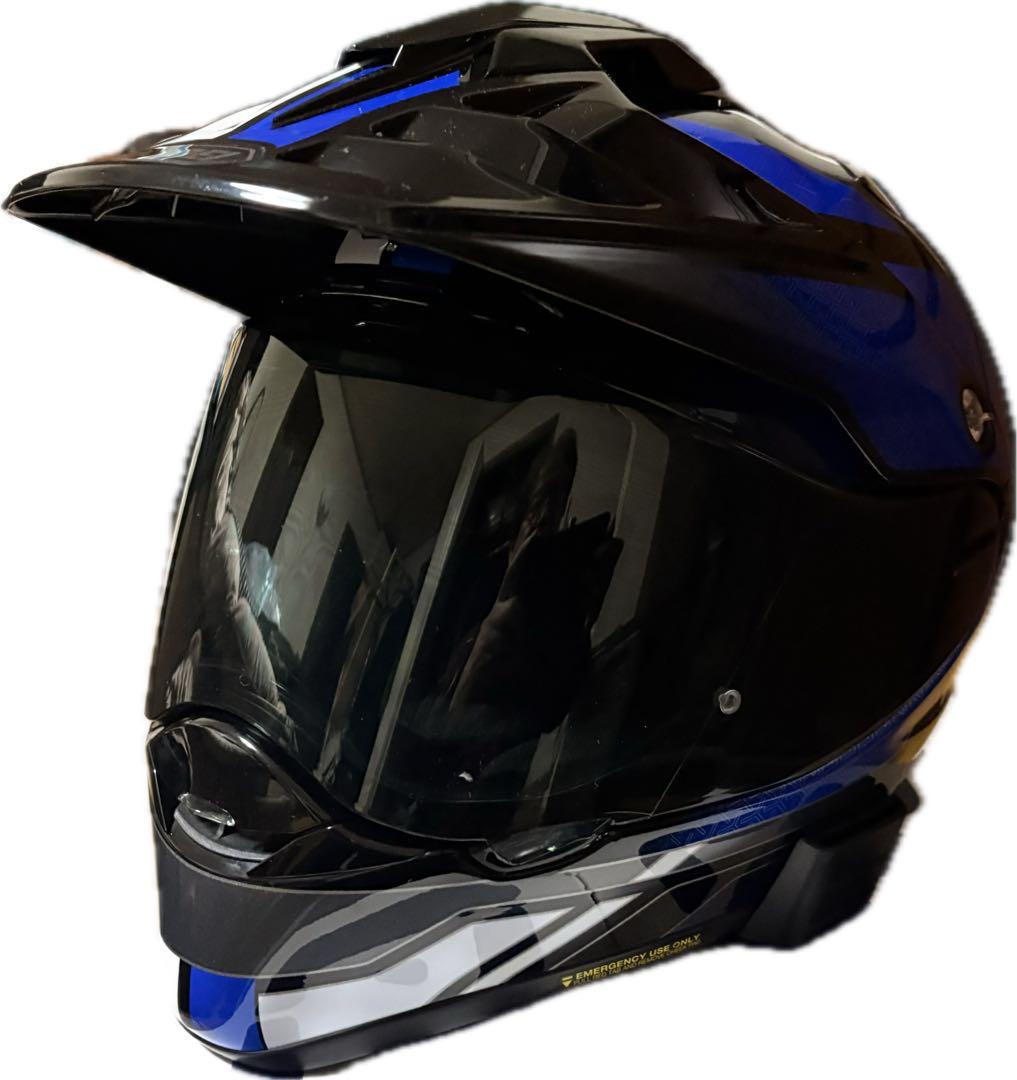 SHOEI ホーネットADV TC-2 黒／青 XL