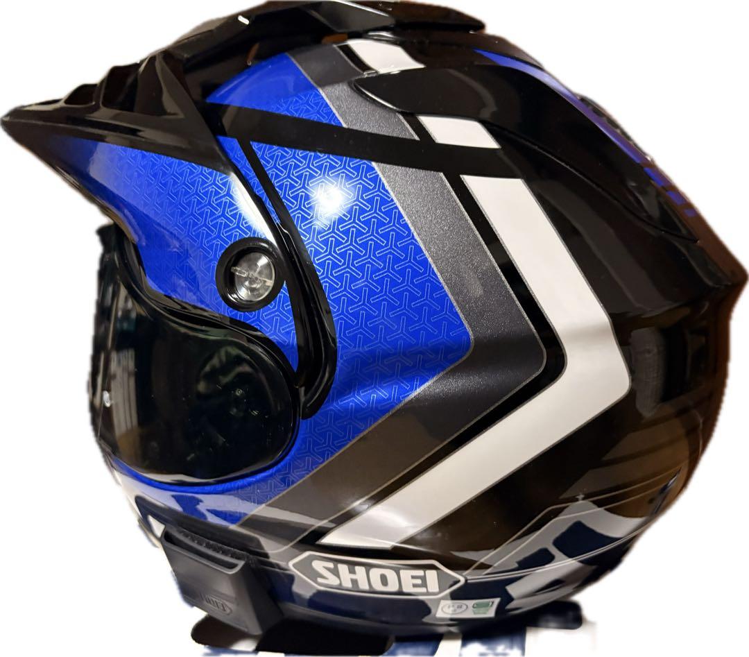 SHOEI ホーネットADV TC-2 黒／青 XL