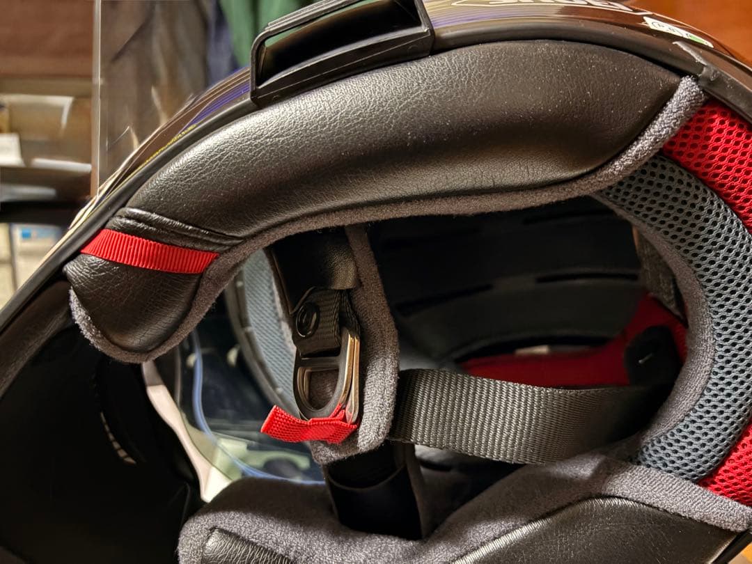 SHOEI ホーネットADV TC-2 黒／青 XL