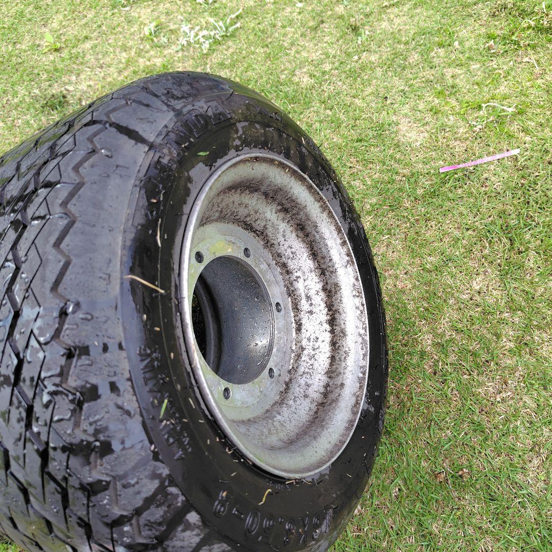 ジャイロ用　アルミホイール付きタイヤ 16x6.50-8