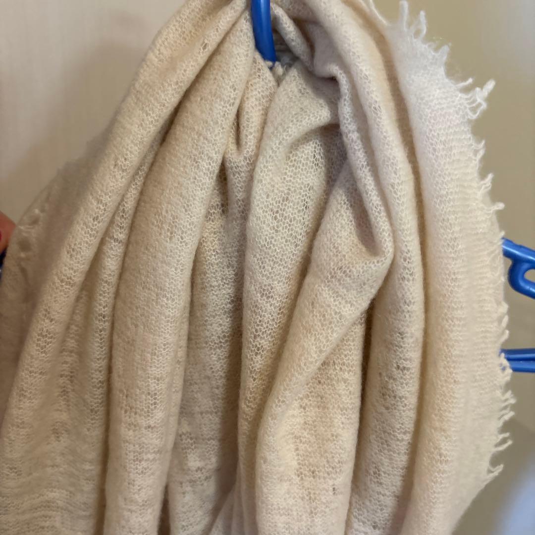 H.P France JANE CARR カシミヤ100%素材ストール