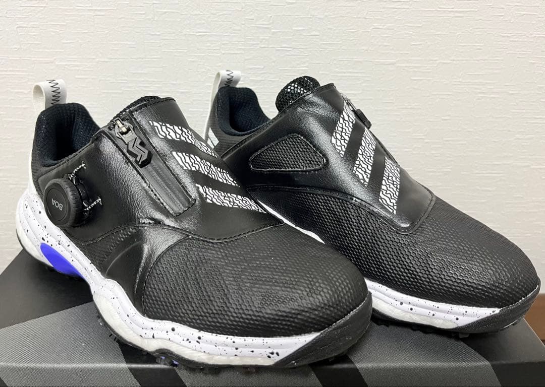 adidas レディースゴルフシューズ 23.5cmブラック IG8749