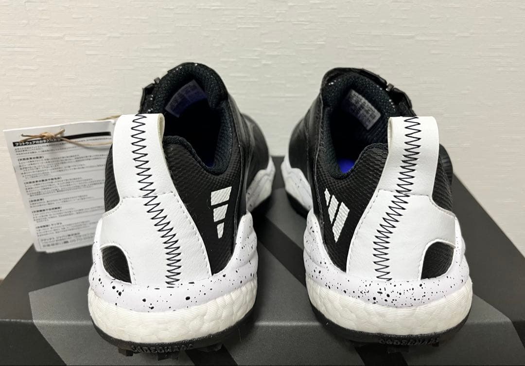 adidas レディースゴルフシューズ 23.5cmブラック IG8749