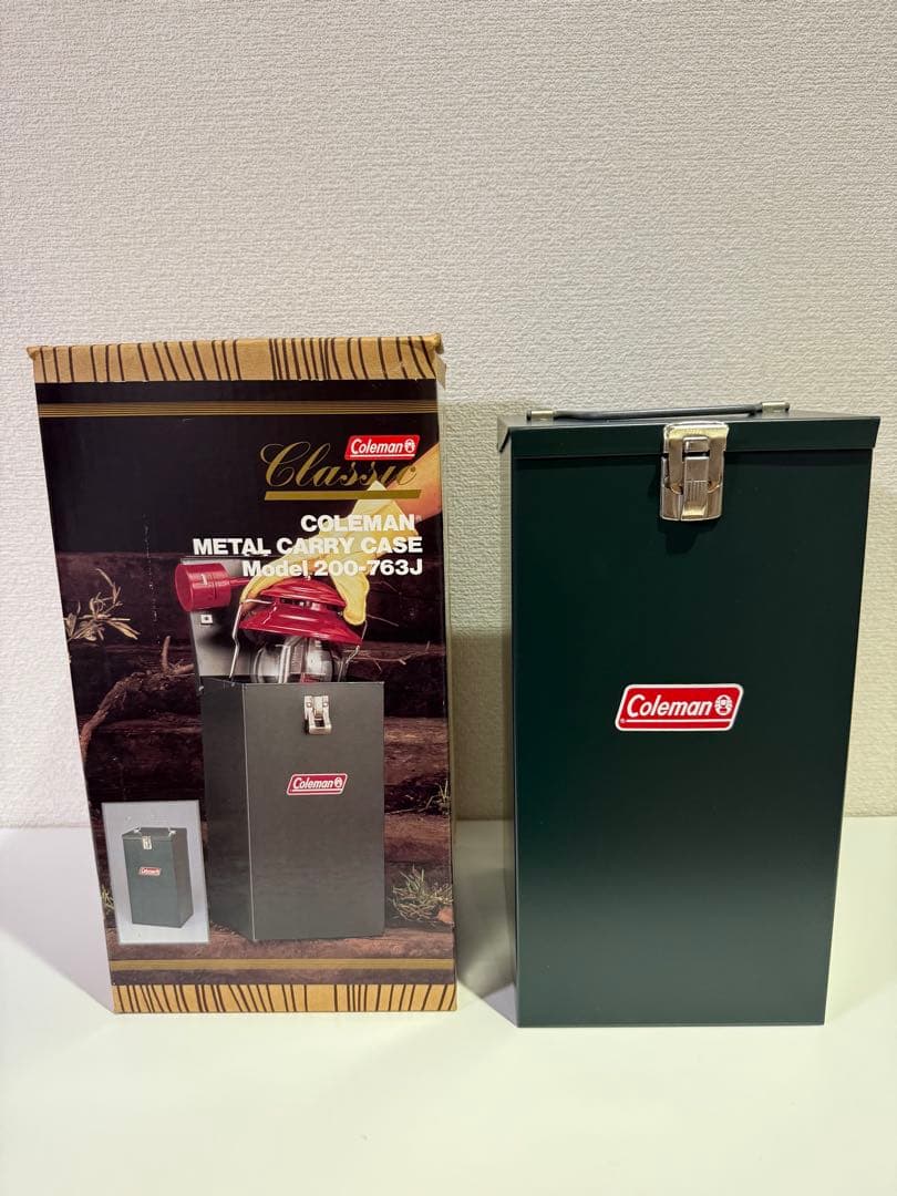 値下げ！新品コールマン メタル キャリー ケース200-763J classic