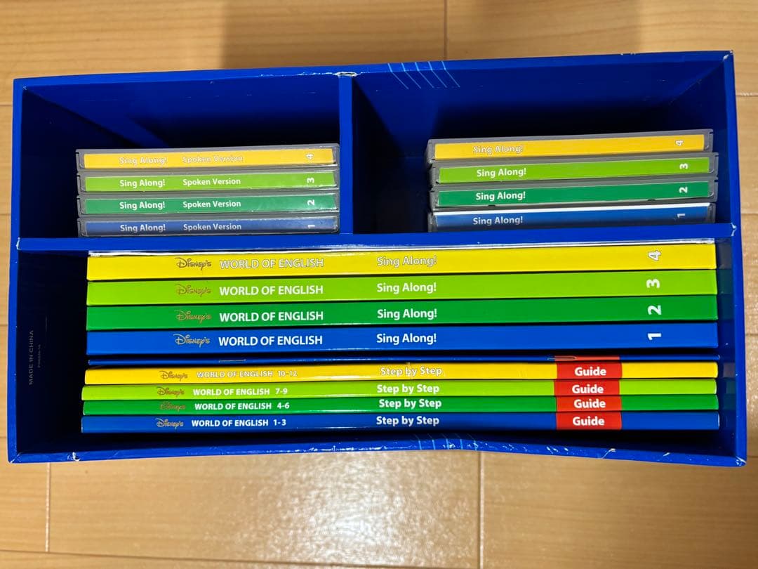 【一部未使用】ワールドファミリー　ディズニー英語教材DWE
