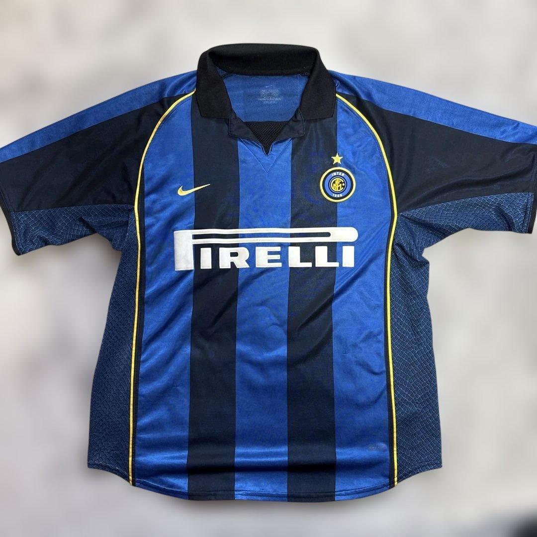 NIKE ナイキ インテルミラノ 01/02 ホーム ユニフォーム セリエA