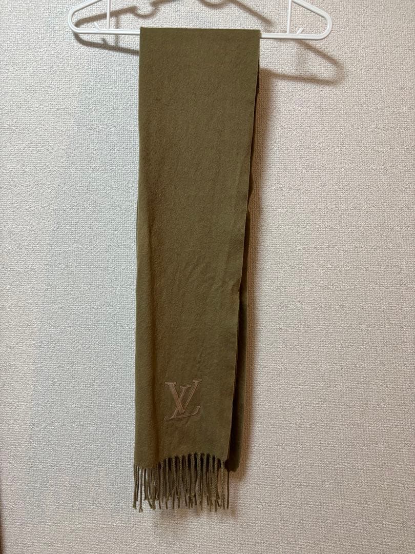 せ*す様 LOUIS VUITTON ブラウン　キャメル　カシミヤ マフラー