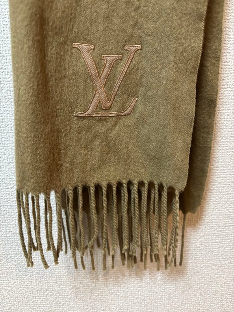 せ*す様 LOUIS VUITTON ブラウン　キャメル　カシミヤ マフラー