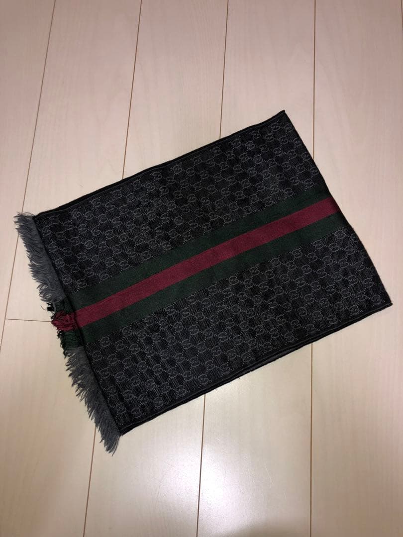 GUCCI GG シェリーライン マフラー 箱付