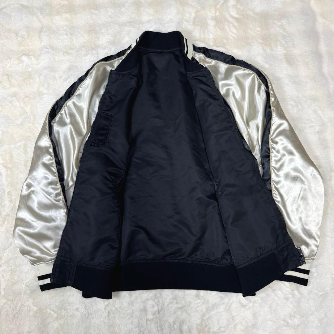 【しゅーさん専用】アルファインダストリーズ スカジャン 刺繍 リバーシブル 龍