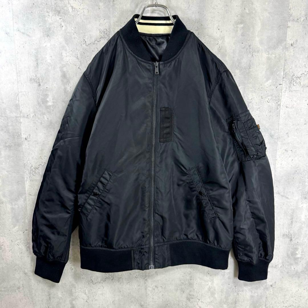 【しゅーさん専用】アルファインダストリーズ スカジャン 刺繍 リバーシブル 龍