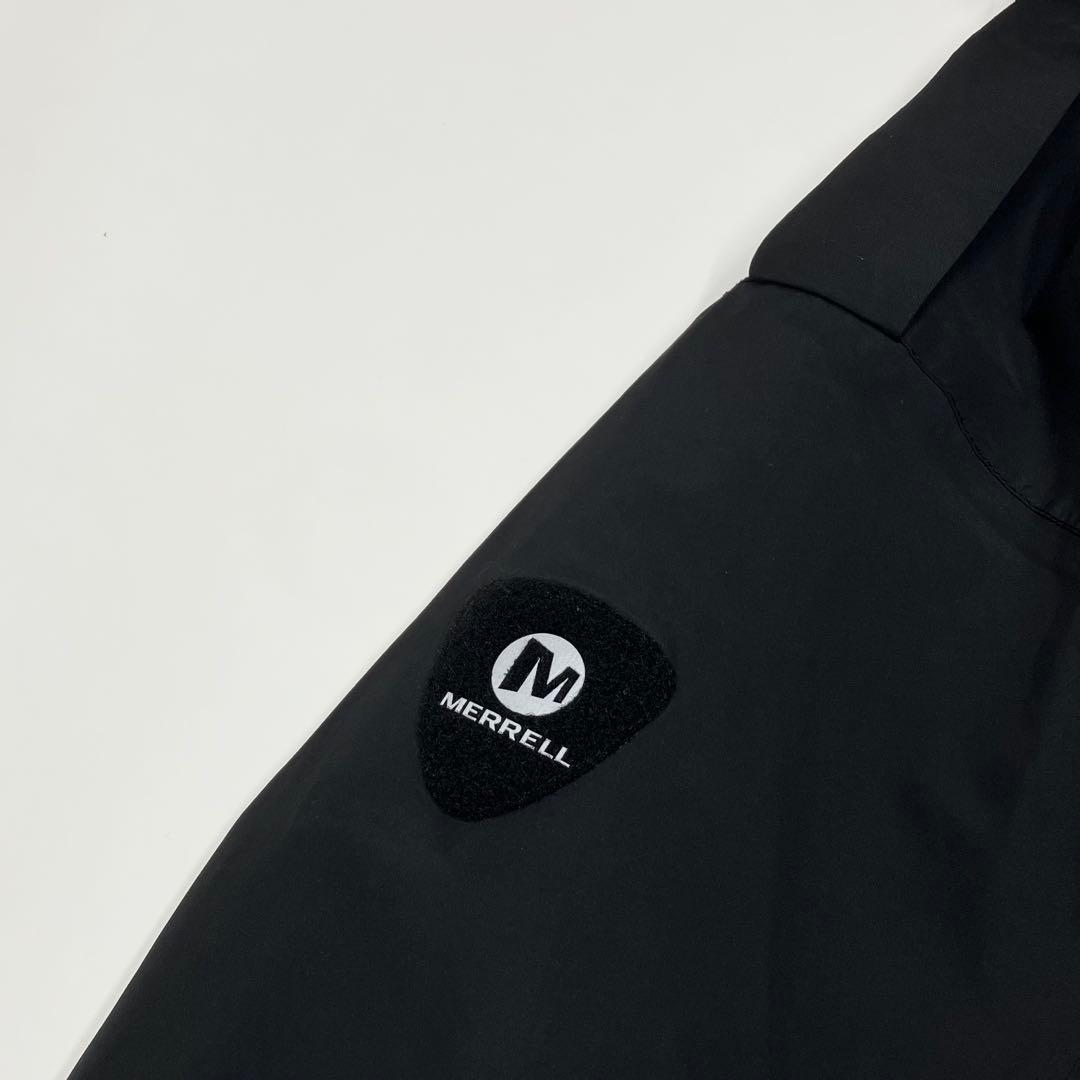 【ゴアテックス】メレル マウンテンパーカー L 黒 アウトドア 古着 登山 防水