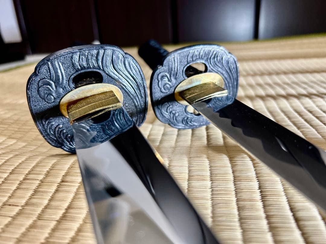 【夜桜様】模造刀 太刀 脇差し 2本セット！　※バラ売り不可