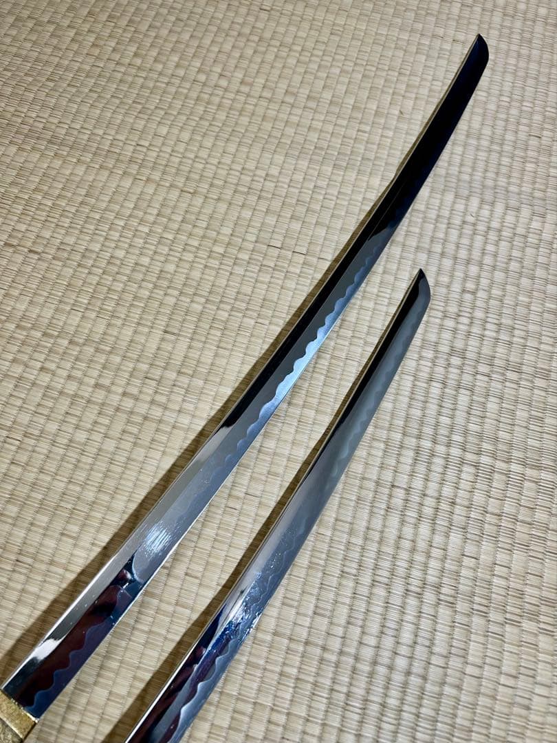 【夜桜様】模造刀 太刀 脇差し 2本セット！　※バラ売り不可