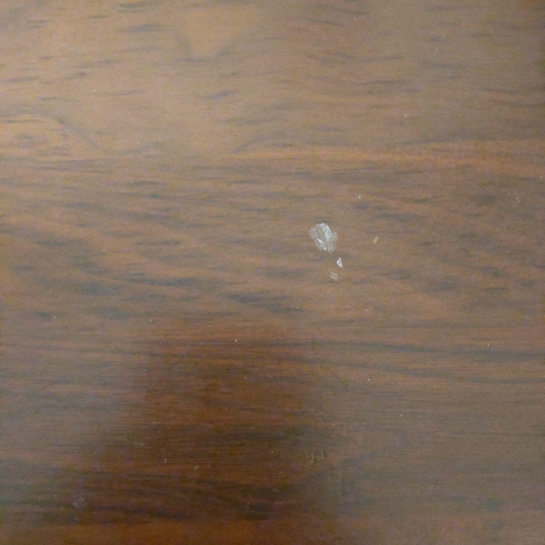 ダークブラウン 木製 ダイニングテーブル たのメル便発送 引き取りも可