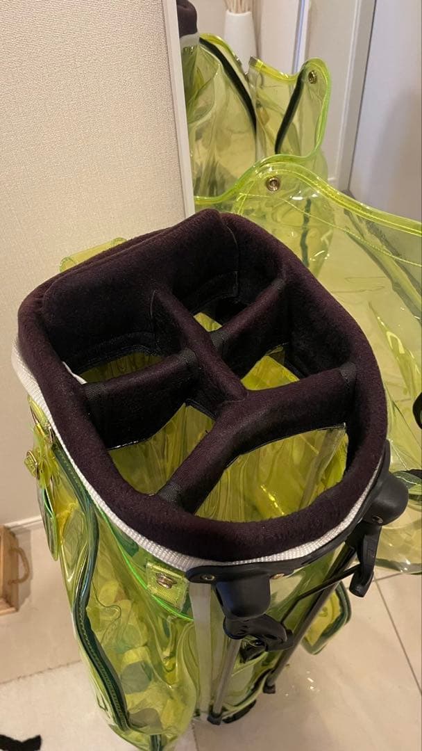 muta イエロー キャディバッグ