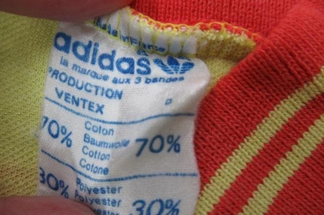 当時物アディダスフランス製ビンテージ　ＲＣランス　長袖ユニフォーム9番