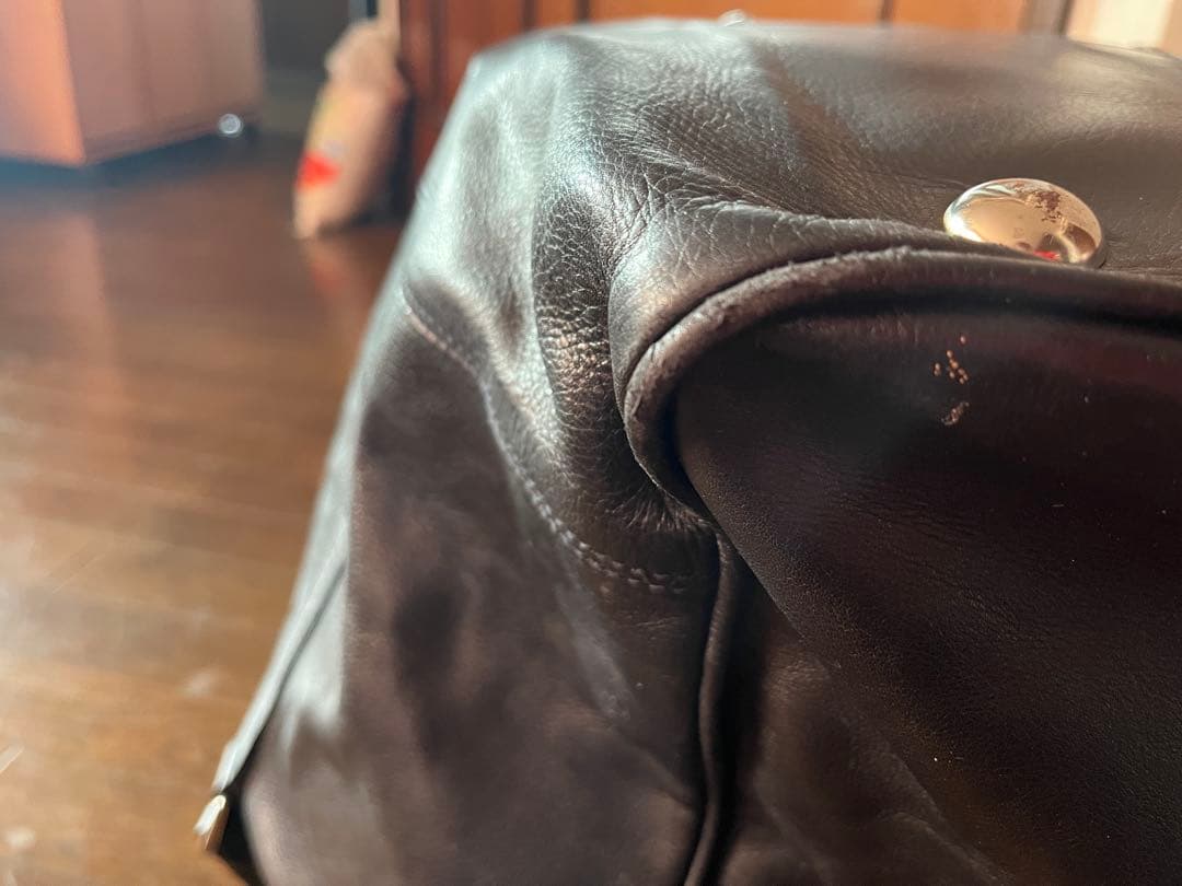 PRADA ボストンバッグ ブラック レザー