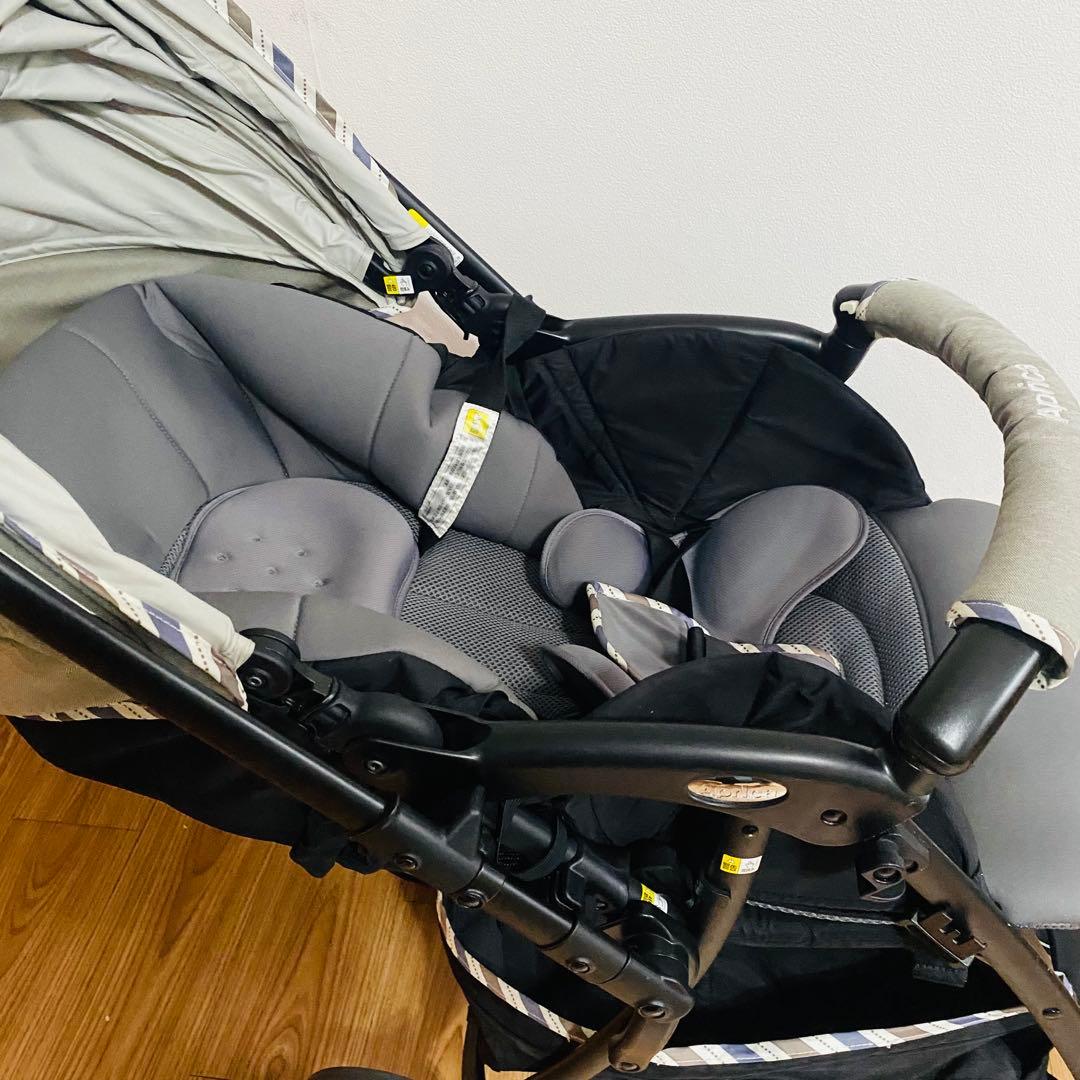 Aprica アップリカ ラクーナエアーコンパクト 限定モデル グレー