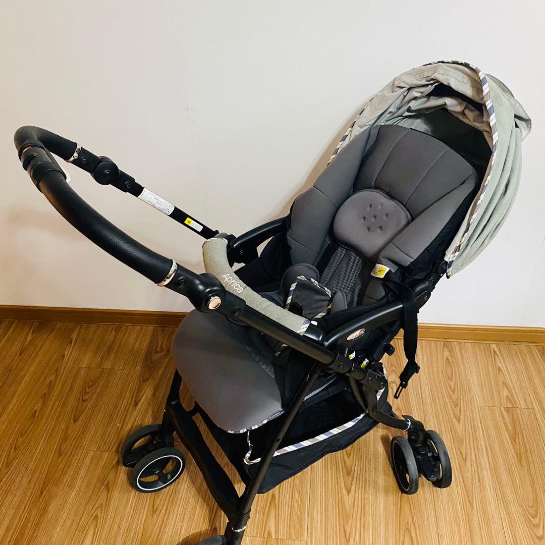 Aprica アップリカ ラクーナエアーコンパクト 限定モデル グレー