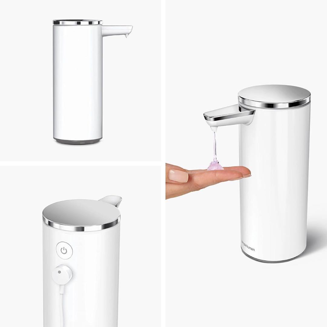 【新品未使用】シンプルヒューマン 自動 ソープディスペンサー