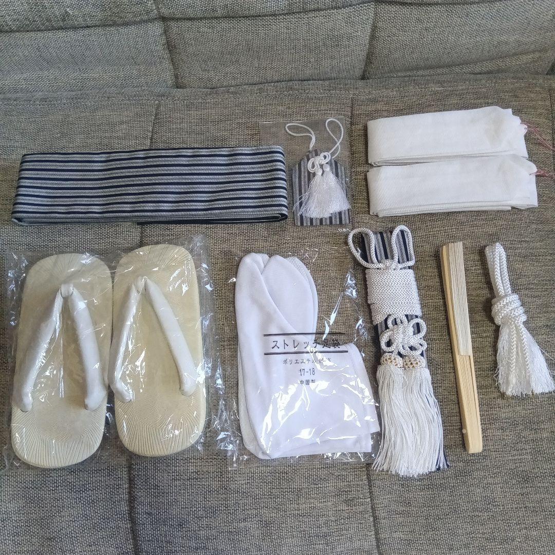 美品　七五三 豪華 子供 羽織　袴セット 着物12点　鷹 兜　男の子 ５歳 7歳