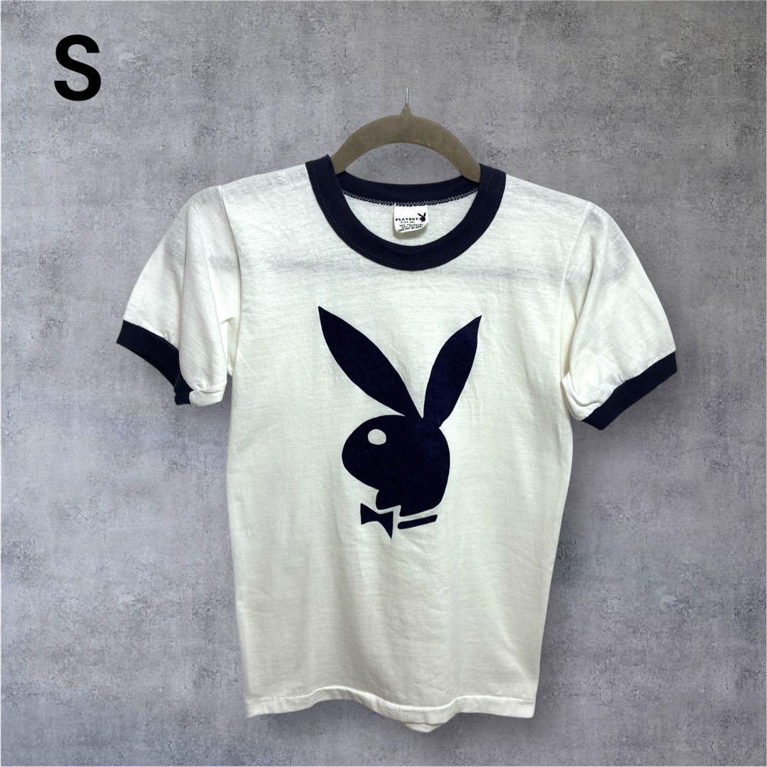 PLAY BOY ヴィンテージ リンガー Tシャツ 80s 70s US 古着