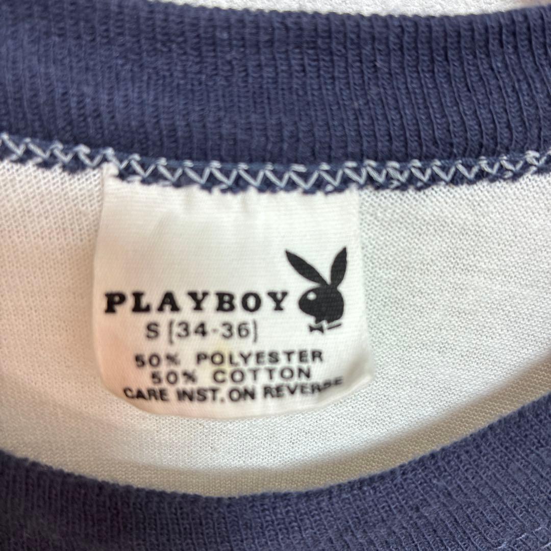 PLAY BOY ヴィンテージ リンガー Tシャツ 80s 70s US 古着