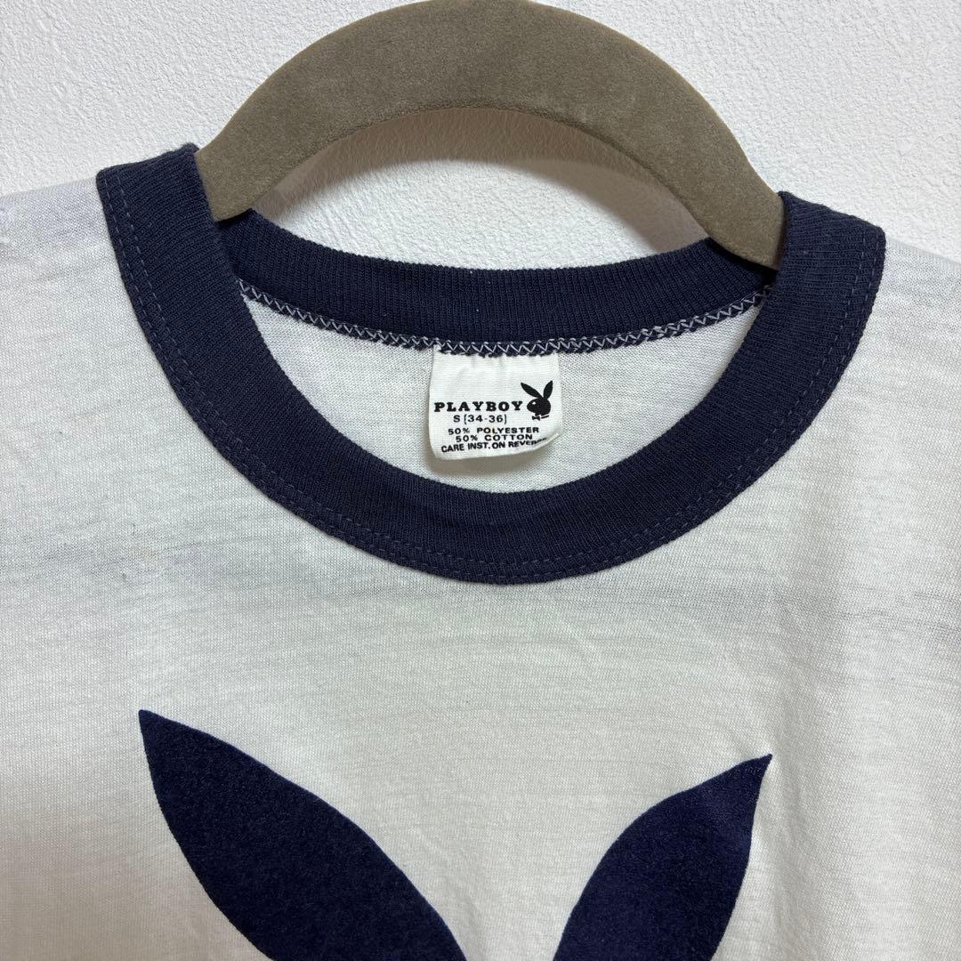PLAY BOY ヴィンテージ リンガー Tシャツ 80s 70s US 古着