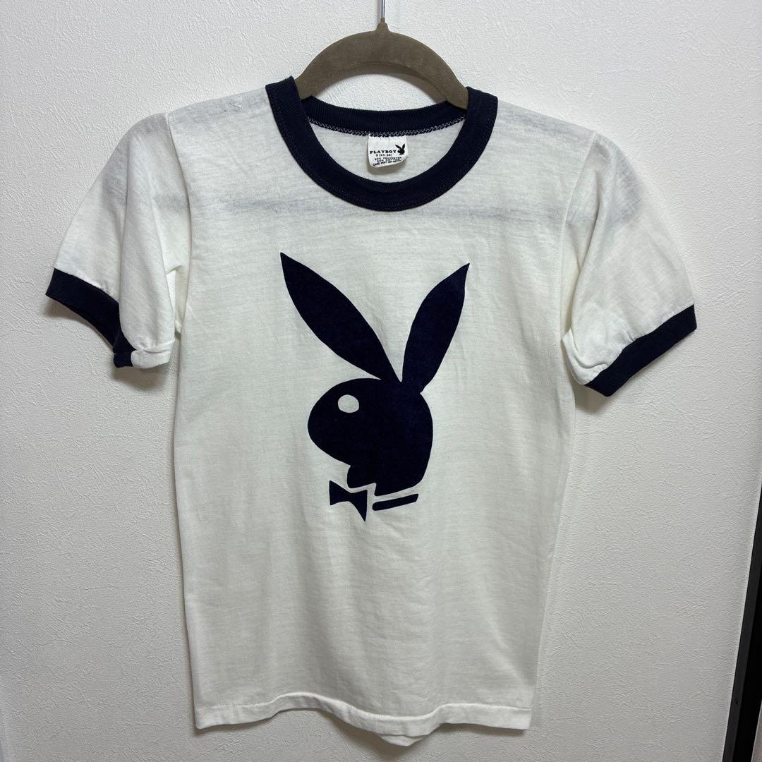 PLAY BOY ヴィンテージ リンガー Tシャツ 80s 70s US 古着