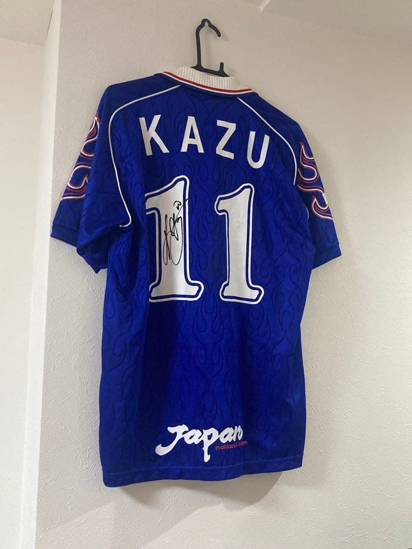 三浦知良 選手 日本代表ユニフォーム 背番号 １１