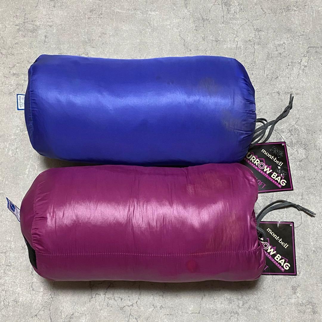 mont-bell 寝袋 タグ付き 未使用 キャンプ バロウバッグ モンベル