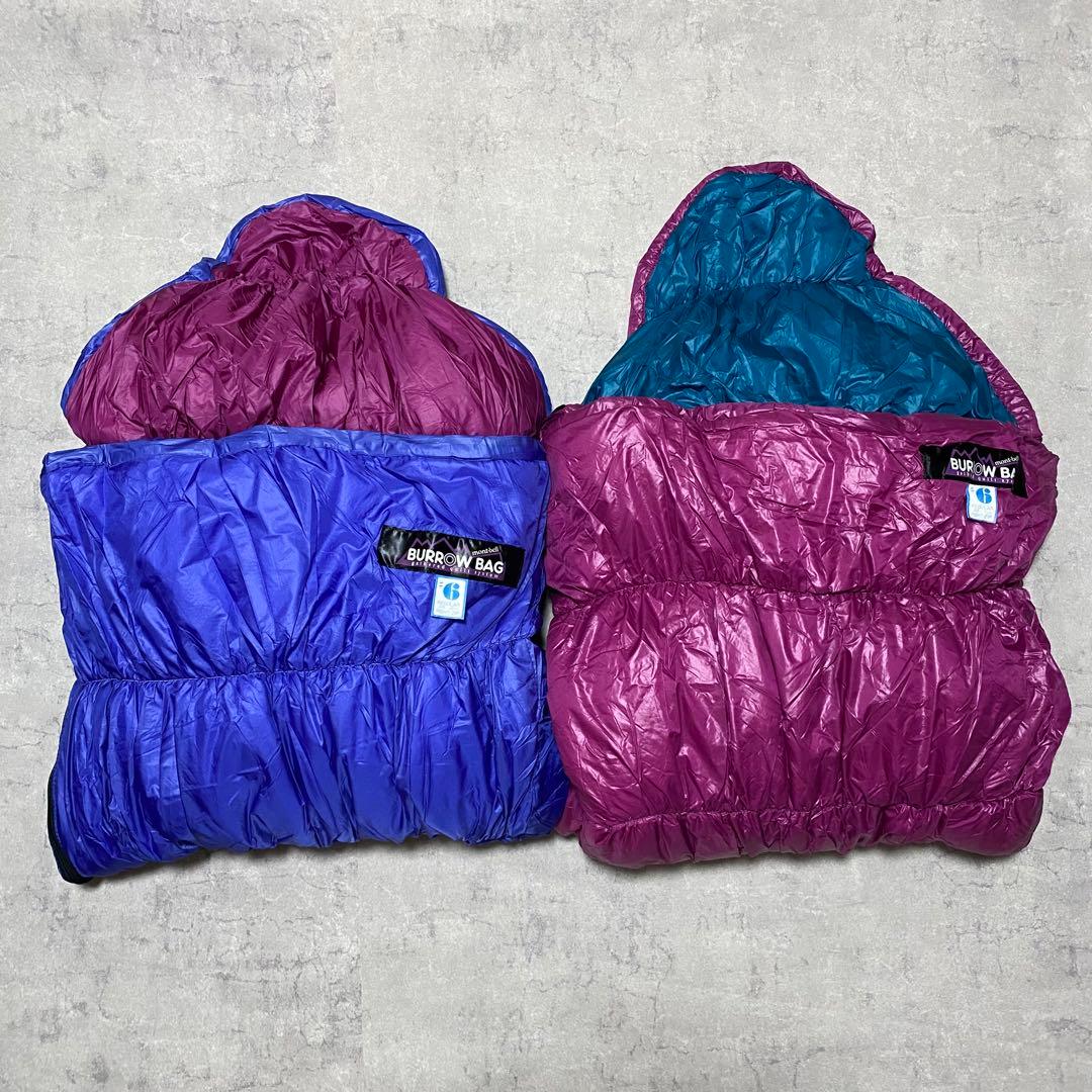 mont-bell 寝袋 タグ付き 未使用 キャンプ バロウバッグ モンベル