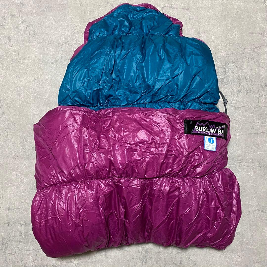 mont-bell 寝袋 タグ付き 未使用 キャンプ バロウバッグ モンベル