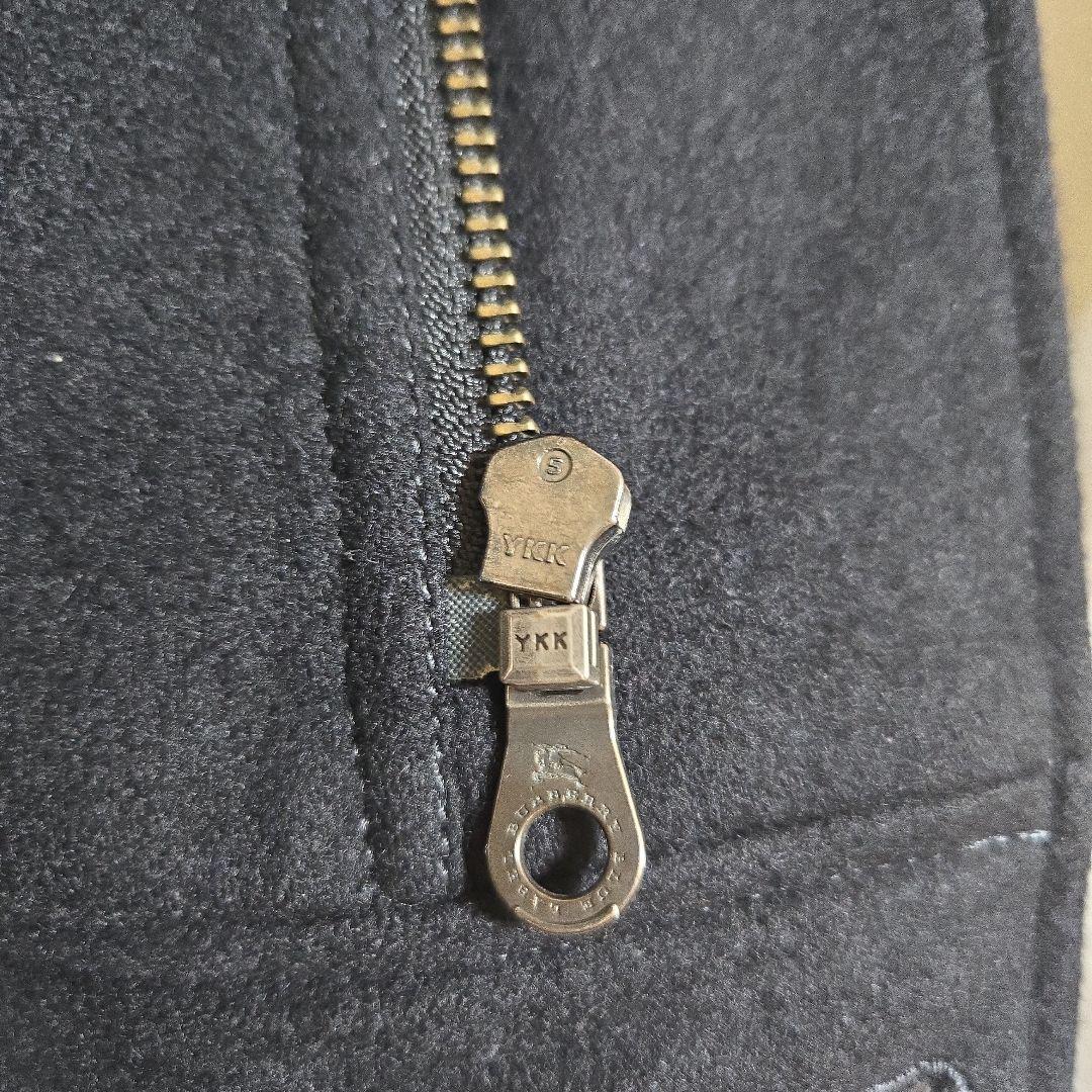 バーバリーブルーレーベル ウールコート ジャケット モノグラム 黒　M