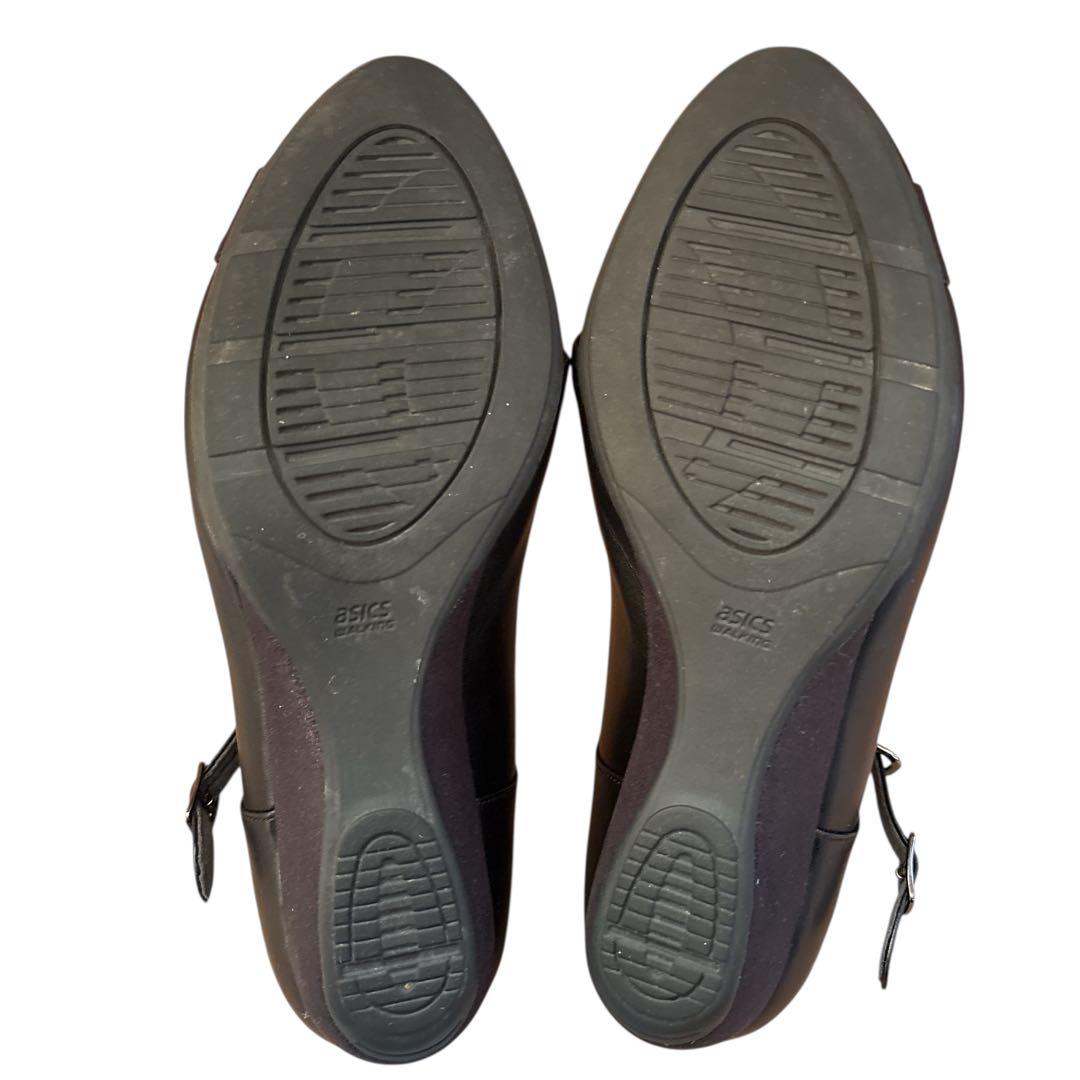 美品✨ pedala ストラップ コンフォート パンプス 23.5㌢ ブラック