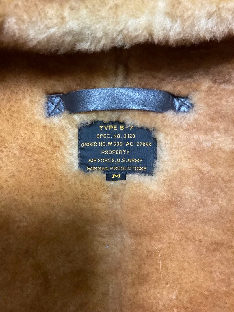 ムートンジャケット B7 Morgan