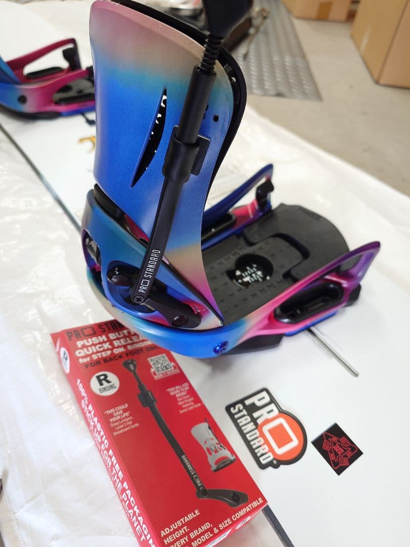 バートン　ステップオン　着脱レバー