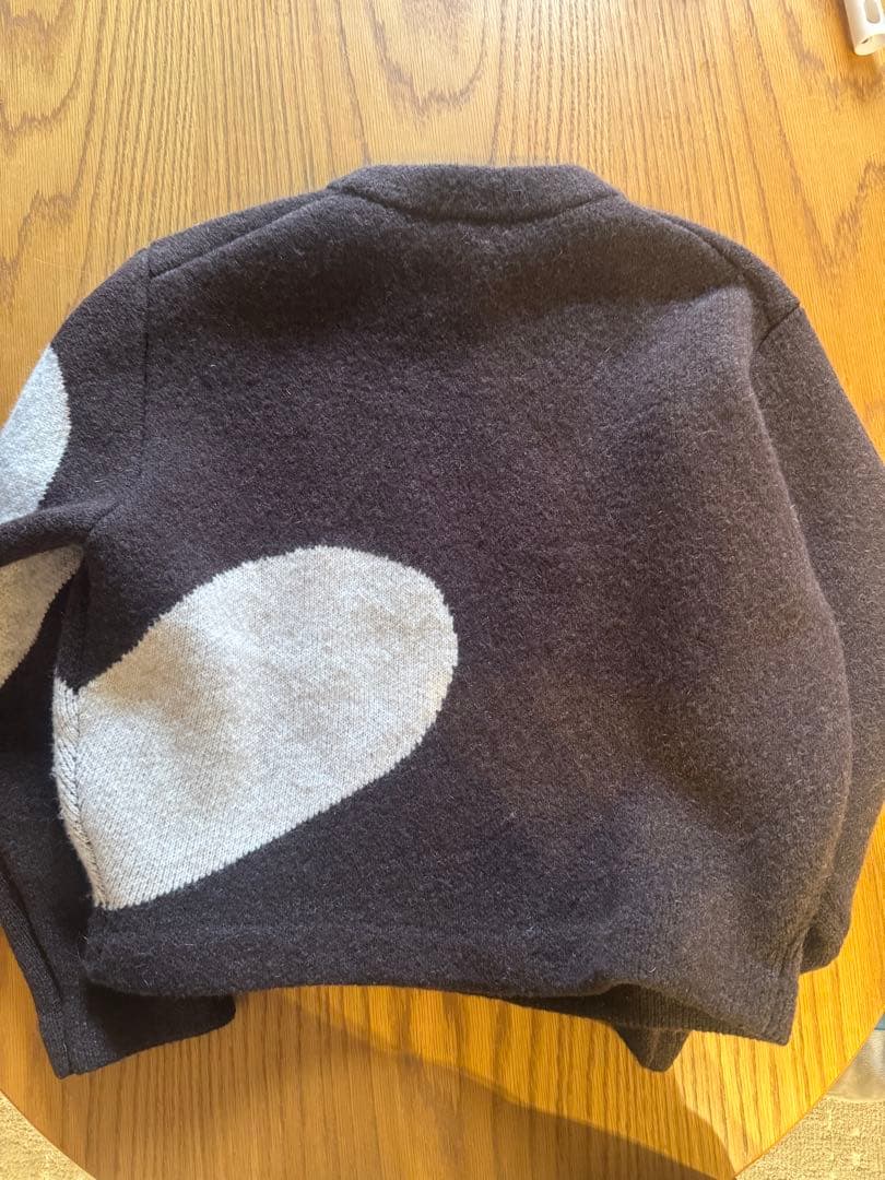 NKNIT ♡pattern Small KNIT ブラウン　2025AW