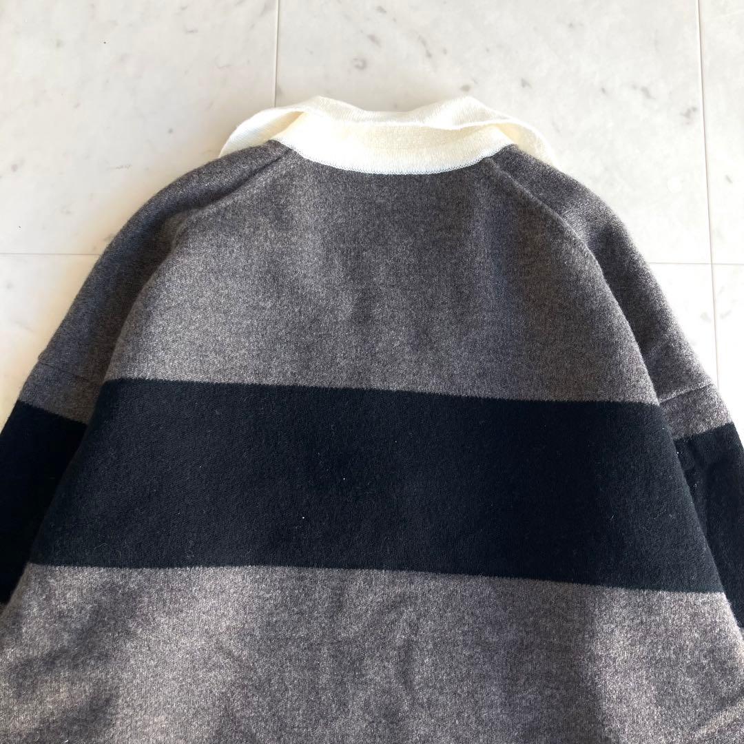 ドゥーズィエムクラス Ivy Style ラグビー ニットプルオーバー