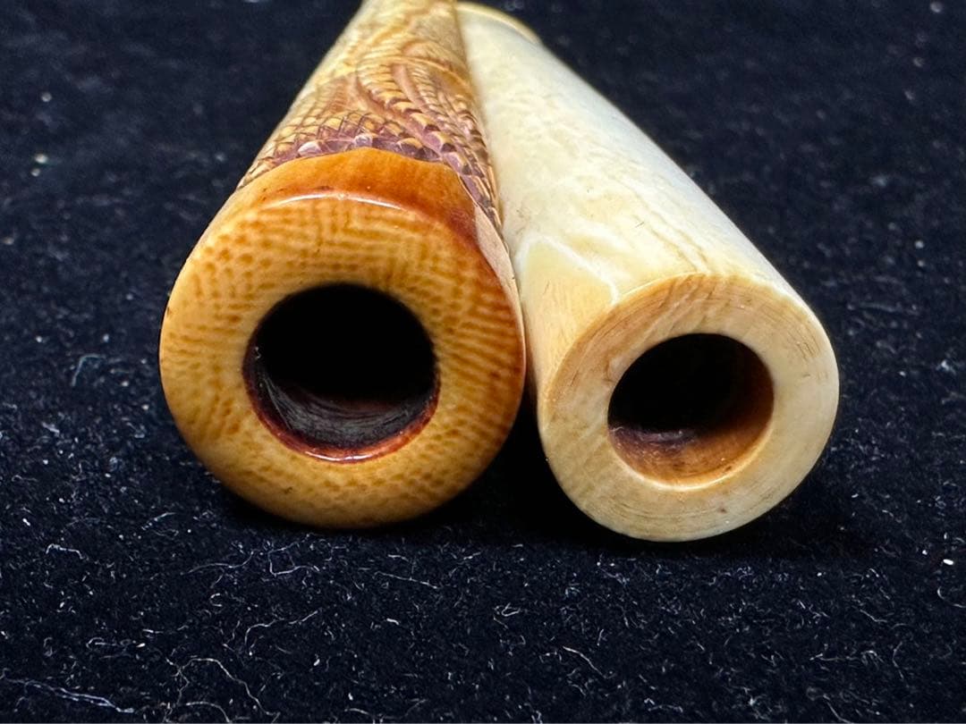 昭和レトロ　時代物　喫煙具　天然素材　煙管 パイプ