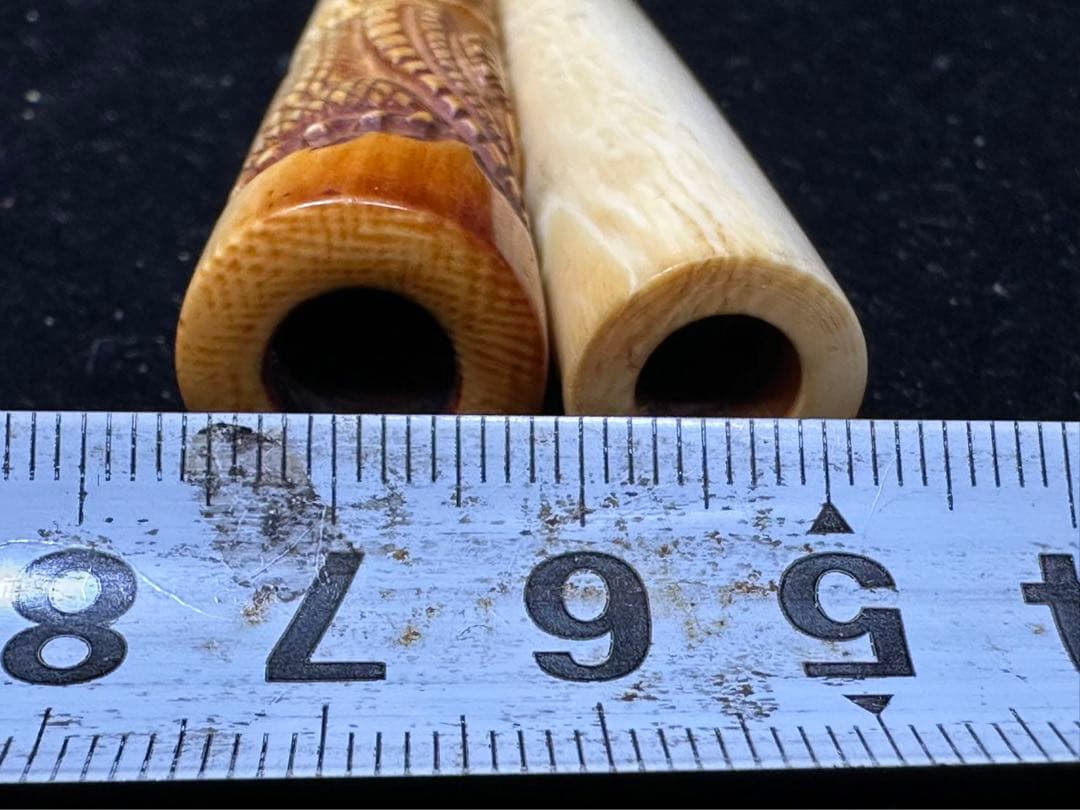 昭和レトロ　時代物　喫煙具　天然素材　煙管 パイプ