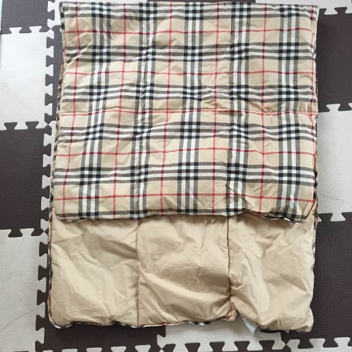 バーバリー ダウンひざ掛け