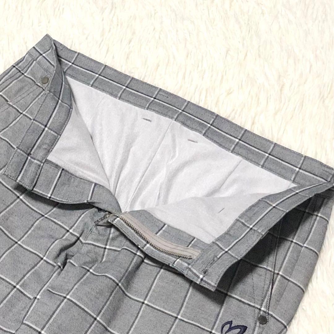 マスターバニーエディション 秋冬人気グレンチェック柄×ロゴ 裏起毛 サイズ5