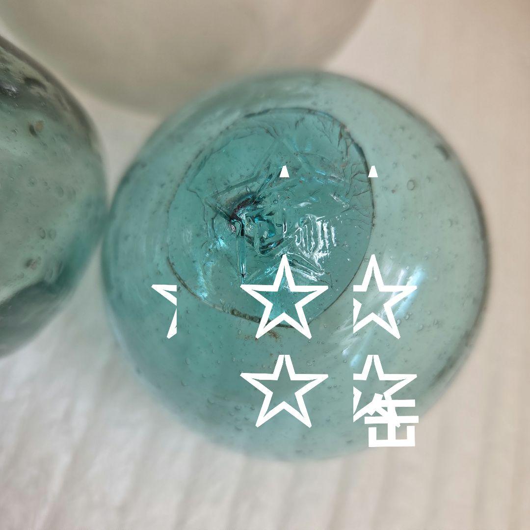 ガラス浮き玉 ガラス玉 特殊5個